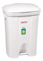 Lixeira Plástica com Pedal de 72 Litros, Linha Casablanca Sanremo