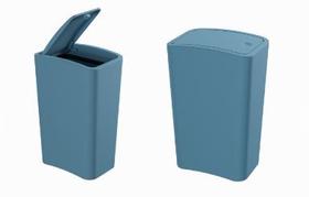 LIxeira plastica com tampa click 8 litros mediterraneo Astra - LTC2MDT LIxeira plastica com tampa click 8 litros mediterraneo Astra - LTC2MDT