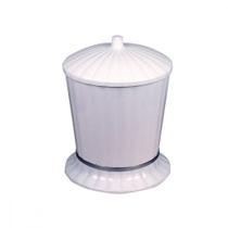Lixeira Plastica Daivak 4,5 Litros Branco 167W Lixeira Plastica Daivak 4,5 Litros Branco 167W