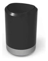 Lixeira Plástica de Banheiro 5l Preta Lixeira Plástica de Banheiro 5l Preta