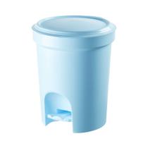 Lixeira Plástica Infantil com Pedal Azul Baby Sanremo 6,6L