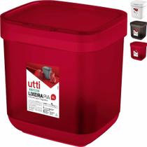 Lixeira Plástica Ordene de Pia de Cozinha 3 Litros com Tampa e Cesto Esconde Saco Lixeira Plástica Ordene de Pia de Cozinha 3 Litros com Tampa e Cesto Esconde Saco