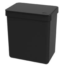 Lixeira Plástica Single 2,5 Litros Preta - 17009/0008 - COZA Lixeira Plástica Single 2,5 Litros Preta - 17009/0008 - COZA
