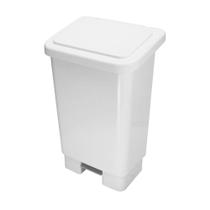 Lixeira Plástico Pedal Retangular 50 L BC JS - JSN Lixeira Plástico Pedal Retangular 50 L BC JS - JSN