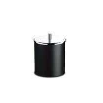 Lixeira PP Tampa Inox Ø 18,5 x 23 cm 5,4L- Preto Brinox Lixeira PP Tampa Inox Ø 18,5 x 23 cm 5,4L- Preto Brinox