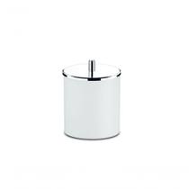 Lixeira Pp Tampa Inox ø 18,5 X 23 Cm Branco Brinox Lixeira Pp Tampa Inox ø 18,5 X 23 Cm Branco Brinox