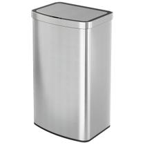 Lixeira Premium Inox Lixo Automática C/ Sensor Movimento 50L