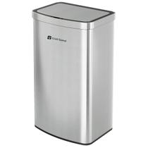 Lixeira Premium Inox Lixo Automática C/ Sensor Movimento 50L