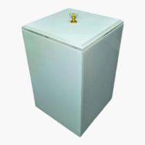 Lixeira Premium Luxo em Acrílico 10 Litros Puxador Cristal Lixeira Premium Luxo em Acrílico 10 Litros Puxador Cristal