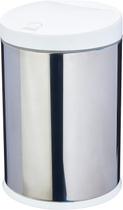LIXEIRA PRESS INOX Com TAMPA BRANCO 4L 17X25CM - BRINOX LIXEIRA PRESS INOX Com TAMPA BRANCO 4L 17X25CM - BRINOX