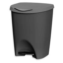 Lixeira Preta 7,5 Litros Com Pedal Cozinha Banheiro Office Lixeira Preta 7,5 Litros Com Pedal Cozinha Banheiro Office