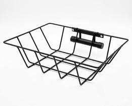 Lixeira preta Externa para casa Parede Muro Grade Portão Anticorrosiva kit de instalação Lixeira preta Externa para casa Parede Muro Grade Portão Anticorrosiva kit de instalação
