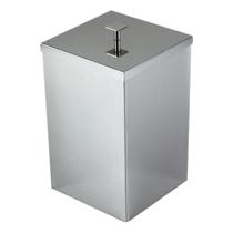 Lixeira Quadrada Aço Inox 430 7,8L Lixeira Quadrada Aço Inox 430 7,8L