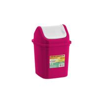 Lixeira Quadrada Basculante 3.6 Litros - Plasmont Lixeira Quadrada Basculante 3.6 Litros - Plasmont