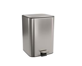 Lixeira Quadrada Deca Pedal INOX 18L 1005.QUA.18.INX