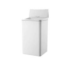 Lixeira quadrada, recarregavel USB, branca 9L com sensor de proximidade GH113