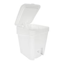 Lixeira Quadrada Slim com Pedal 8 Litros - Wp Connect