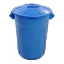 Lixeira Redonda 100 Litros Tipo Balde Azul Lixeira Redonda 100 Litros Tipo Balde Azul