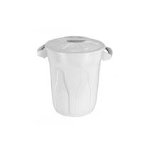 Lixeira Redonda 100 Litros Tipo Balde Branco Lixeira Redonda 100 Litros Tipo Balde Branco