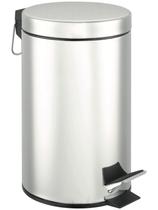 Lixeira Redonda 20 Litros Aço Inox Powermaid 1.26051.04.1000