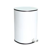 Lixeira Redonda 5L com Pedal e Cesto Ghelplus Tampa Inox Escovado Lixeira Redonda 5L com Pedal e Cesto Ghelplus Tampa Inox Escovado