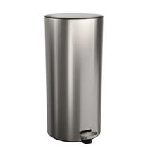 Lixeira Redonda com Pedal Inox Deca Suprema 30 Litros Lixeira Redonda com Pedal Inox Deca Suprema 30 Litros