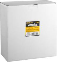 Lixeira Retangular 5 Litros Inox Branca 6356005002 Vonder