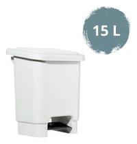 Lixeira Retangular Com Pedal Profissional 15l Br