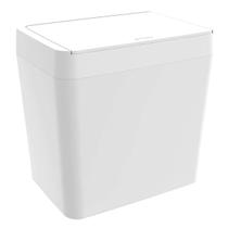 Lixeira Retangular Crippa Com Aro Interno 5l Branco Lixeira Retangular Crippa Com Aro Interno 5l Branco