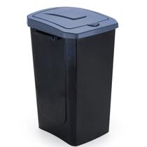 Lixeira Retangular Ecofácil 30L com Tampa Click