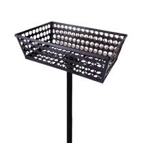 Lixeira Retangular Pequena Chapa Aço Calçada Rua 60x40x20cm Lixeira Retangular Pequena Chapa Aço Calçada Rua 60x40x20cm