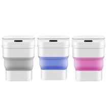 Lixeira Retrátil Smart Automática Dobrável Com Sensor