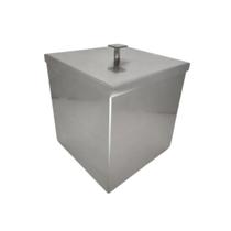 Lixeira Rodinox Inox Polido Quadrada 5,2L Lixeira Rodinox Inox Polido Quadrada 5,2L