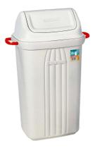 Lixeira Sanremo Em Plástico Resistente 30 Litros