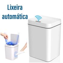 Lixeira Sensor 15 Litros Inovação Para Seu Banheiro - Atena