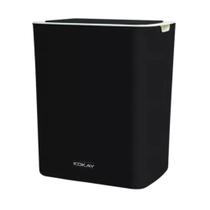 Lixeira sensor automática banheiro cozinha lixo inteligente cor Preto Kokay 056-0035