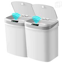 Lixeira Sensor Inteligente Automática 15 Litros Para Cozinha Banheiro Sensacional - Luatek