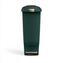 Lixeira simplehuman Slim Step 40L com Rodas à Prova de Animais Lixeira simplehuman Slim Step 40L com Rodas à Prova de Animais