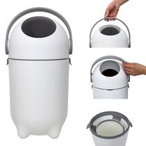 Lixeira Sistema Anti Odor Descarte Para Fraldas Lixo Mágico 10L - Buba
