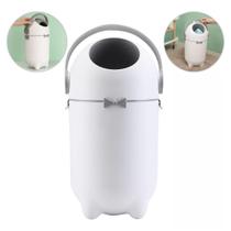 Lixeira Sistema Antiodor Bebe Lixo Magico Fralda Branca KZI Lixeira Sistema Antiodor Bebe Lixo Magico Fralda Branca KZI