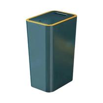 Lixeira Slim De 10L 12L Para Banheiro Com Tampa De Um Toque, Lixeira De Plástico Para Cozinha,