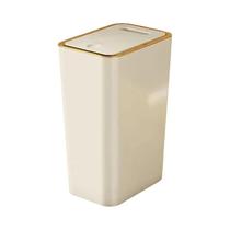 Lixeira Slim De 10L 12L Para Banheiro Com Tampa De Um Toque, Lixeira De Plástico Para Cozinha, Lixeira Slim De 10L 12L Para Banheiro Com Tampa De Um Toque, Lixeira De Plástico Para Cozinha,