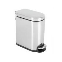 Lixeira Slim Inox 6L Com Pedal E Fechamento Suave Gh115 Glob Lixeira Slim Inox 6L Com Pedal E Fechamento Suave Gh115 Glob