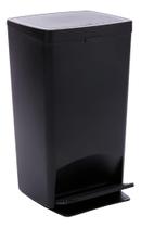 Lixeira Smart Com Pedal 25L Preto - Crippa Lixeira Smart Com Pedal 25L Preto - Crippa