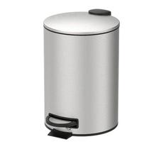 Lixeira Spin com Pedal em Aço Inox com Amortecimento 20L - Brinox