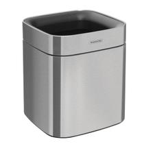 Lixeira Square Aço Inox Acetinado Sem Tampa 8 Litros - Tramontina 94540/108