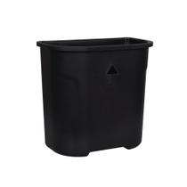 Lixeira Suspensa 8 Litros Preta 26,5x27,5x17Cm 8256 Mor Lixeira Suspensa 8 Litros Preta 26,5x27,5x17Cm 8256 Mor