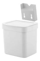 Lixeira Suspensa Com Suporte Para Fixação Trium Compacta Lixeira Suspensa Com Suporte Para Fixação Trium Compacta