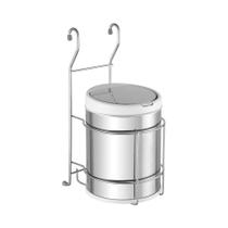 Lixeira Suspensa Inox para Suporte 5/8" 195x225x365 mm 4488 Masutti Copat