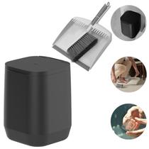 Lixeira Suspensa Piso/Parede+Pá Para Lixo+Escova Limpeza -Ou Lixeira Suspensa Piso/Parede+Pá Para Lixo+Escova Limpeza -Ou